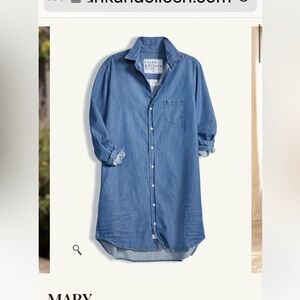 Frank & Eileen MARY
Classic Shirtdress SZ M